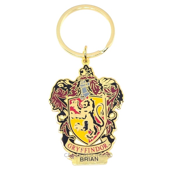 Universal Harry Potter Gryffindor Crest Keychain - Brian - Picture 1 of 2
